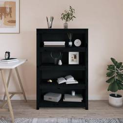 vidaXL Cabinet Black Book Shelf