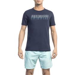 Bikkembergs Blue Cotton Men's T-Shirt