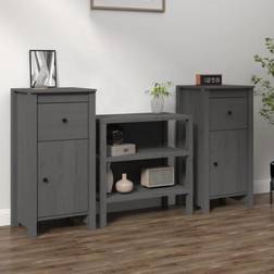 vidaXL 2 Pine Sideboard