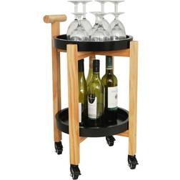 Watsons on the Web Techstyle Wood Drinks Trolley Table