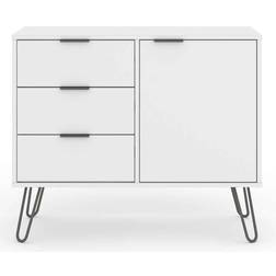 Core Products Augusta White Small with Door, 3 Sideboard