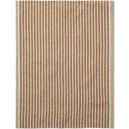 Ferm Living Hale Kitchen Towel Brown, Gold, Silver (70x50cm)