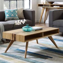 Greenington Modern Exotic Tiger Bamboo Coffee Table