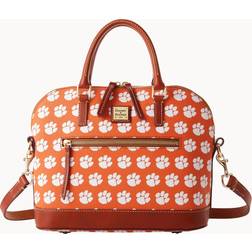 Dooney & Bourke NCAA Clemson Domed Zip Satchel