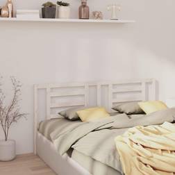 vidaXL Bed White Headboard