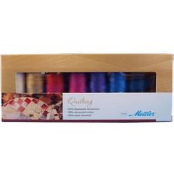 Mettler SFCQ89136-KIT Cotton Machine Quilting Thread Gift Pack 8/Pkg