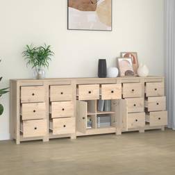 vidaXL 230x35x80 Pine Sideboard