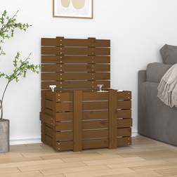 vidaXL honey brown, Box Chest