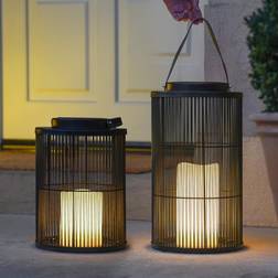 Festive Lights Large Alta Flameless 45cm Power Garden Lantern