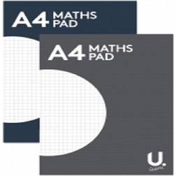 The Home Fusion Company Pad A4 Squared Maths Pad