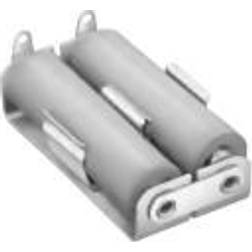 Keystone Aluminium-Batteriehalter, Batterie Zubehör, Silber