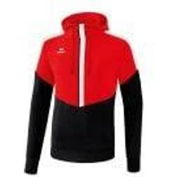 Erima Squad Kapuzenpullover red/black/white