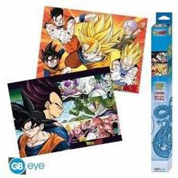 ABYstyle Dragon Ball Saiyans Chibi Poster