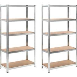 vidaXL 2x Shelving System