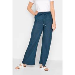 LTS Tall Wide Leg Cotton Trousers