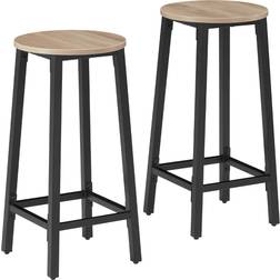 tectake Corby Industrial Light Bar Stool 66cm 2pcs