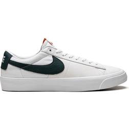 Nike SB Blazer low-top sneakers men Rubber/Leather/FabricFabric White