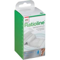 Lohmann & Rauscher RATIOLINE acute Verbandmull 10 cmx2 gerollt