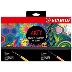 Stabilo Stifte-Set ARTY Creative 68er-Pack