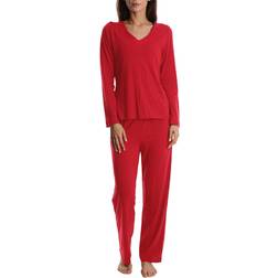 Blis Women's 2-Piece Super Soft Sleep Set Red Red