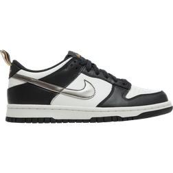 Nike Dunk Low GS - Off Noir/Summit White/Metallic Gold Star/Metallic Pewter