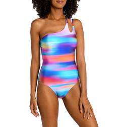 La Blanca Sunset One Shoulder One Piece Swimsuit