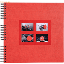 Exacompta Photo Album Spiral Passion 320 x 320 mm Red 60 pages 359 photos