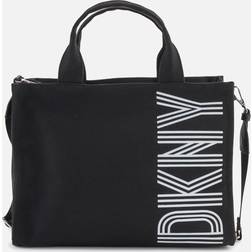 DKNY Women's Noa Med Tote Bag Black/Silver