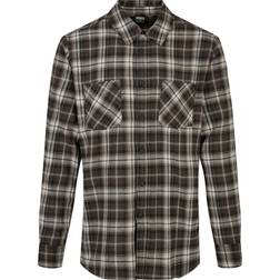 Urban Classics Checked Roots Herren Langarmhemd