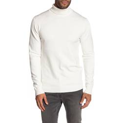 XRay Men's Turtleneck Pull Over Sweater - Off White