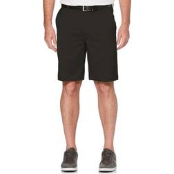 PGA tour mens Flat Front With Active Waistband Golf Shorts, Caviar, Big Tall