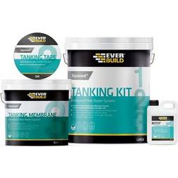 EverBuild Aquaseal Wet Room Waterproof Tanking System Kit Metre