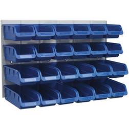 Loops 24 Blue 100 75mm Bin Storage System