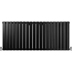 MonsterShop Designer Panel Radiators Matt Black 600mm 1400mm - Black