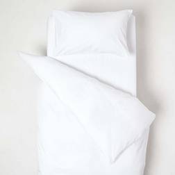 Homescapes Organic Cotton Cot Bed Duvet Cover Set 400 Thread Count
