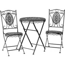 GlamHaus Garden 3 Bistro Set