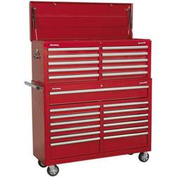 Loops 1290 x 465 x 1495mm 23 Drawer Combination Tool Chest red Mobile Storage Case