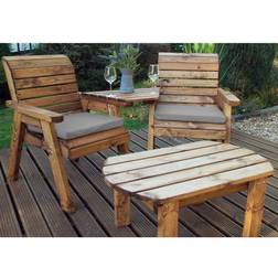 Charles Taylor Twin Companion Patio Dining Set