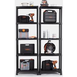 VonHaus 5-Tier 2 Shelving System