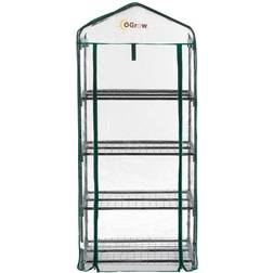 Ogrow Small 4 Tier Portable Garden Greenhouse Mini