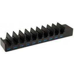 Silverstone SST-UC04B-PRO, 10-Port-USB Station