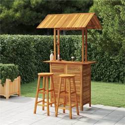 vidaXL stools with Outdoor Bar Set