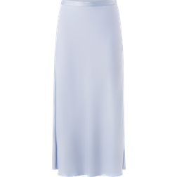 Calvin Klein Slim Recycled Crepe Midi Skirt BLUE