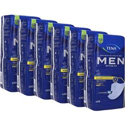 TENA Men's Level 2 Inlays 6X20 Pieces SCA Hygiene Products Vertriebs GmbH