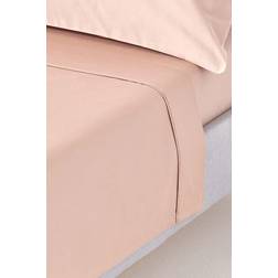 Homescapes King, Mink Thread Count Bed Sheet Beige