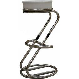 Cream Z Shaped Bar Stool