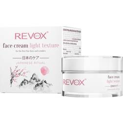 ReVox Japanese Ritual face cream light texture