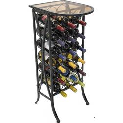 Sorbus Stand Bordeaux Chateau Wine Rack