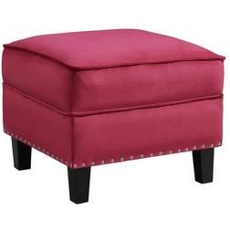 Picket House Furnishings Teagan Red Seating Stool