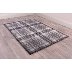 Lord of Rugs Tartan Highland Check Red, Grey cm